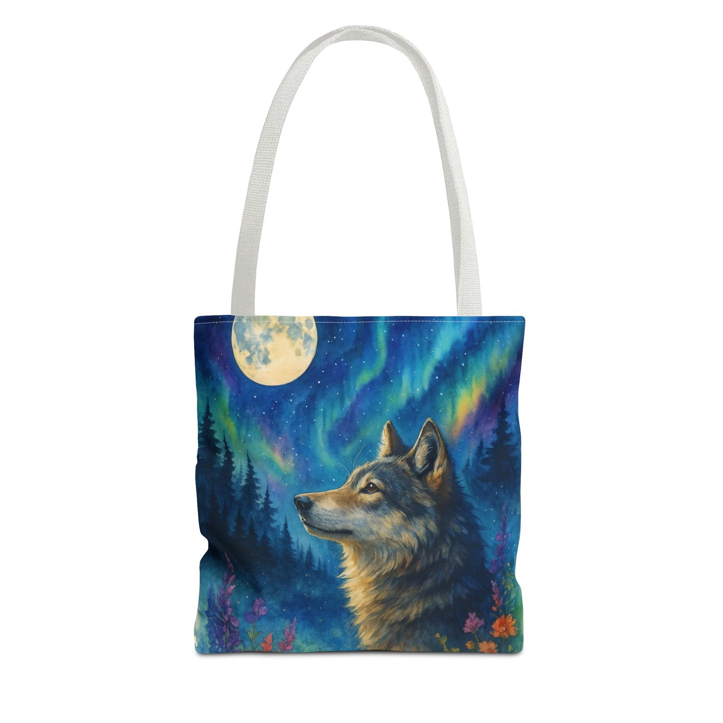 Moonwatcher – Wolf Tote Bag