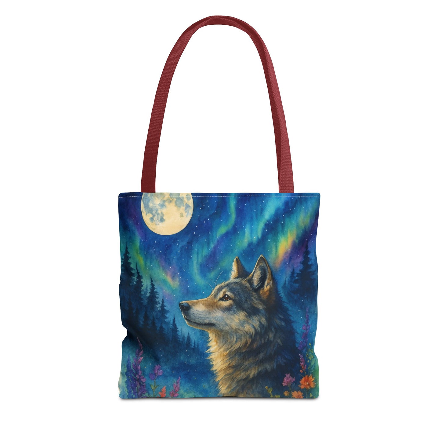 Moonwatcher – Wolf Tote Bag
