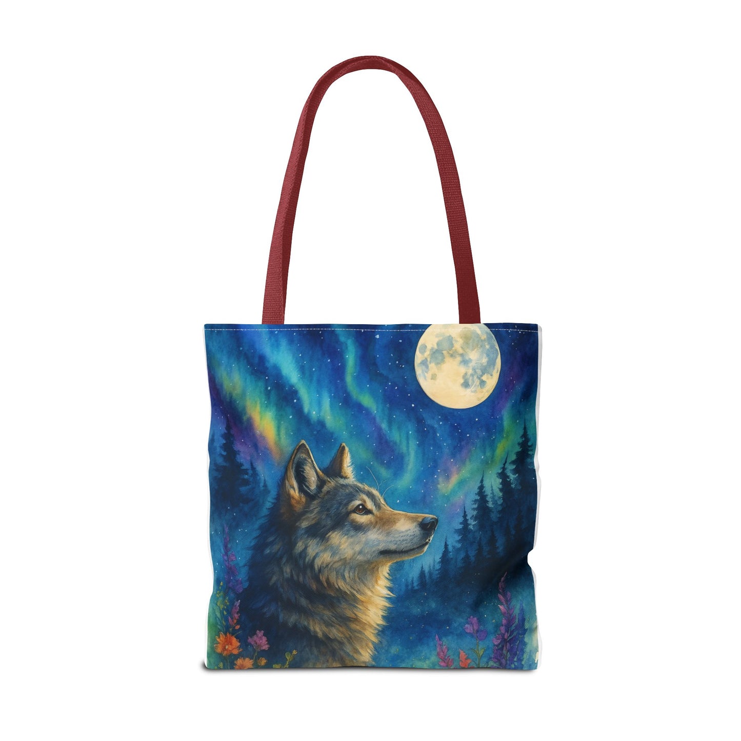 Moonwatcher – Wolf Tote Bag