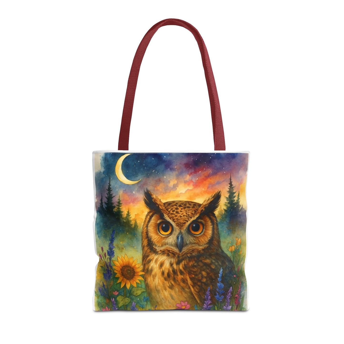 Midnight Wisdom – Owl Tote Bag