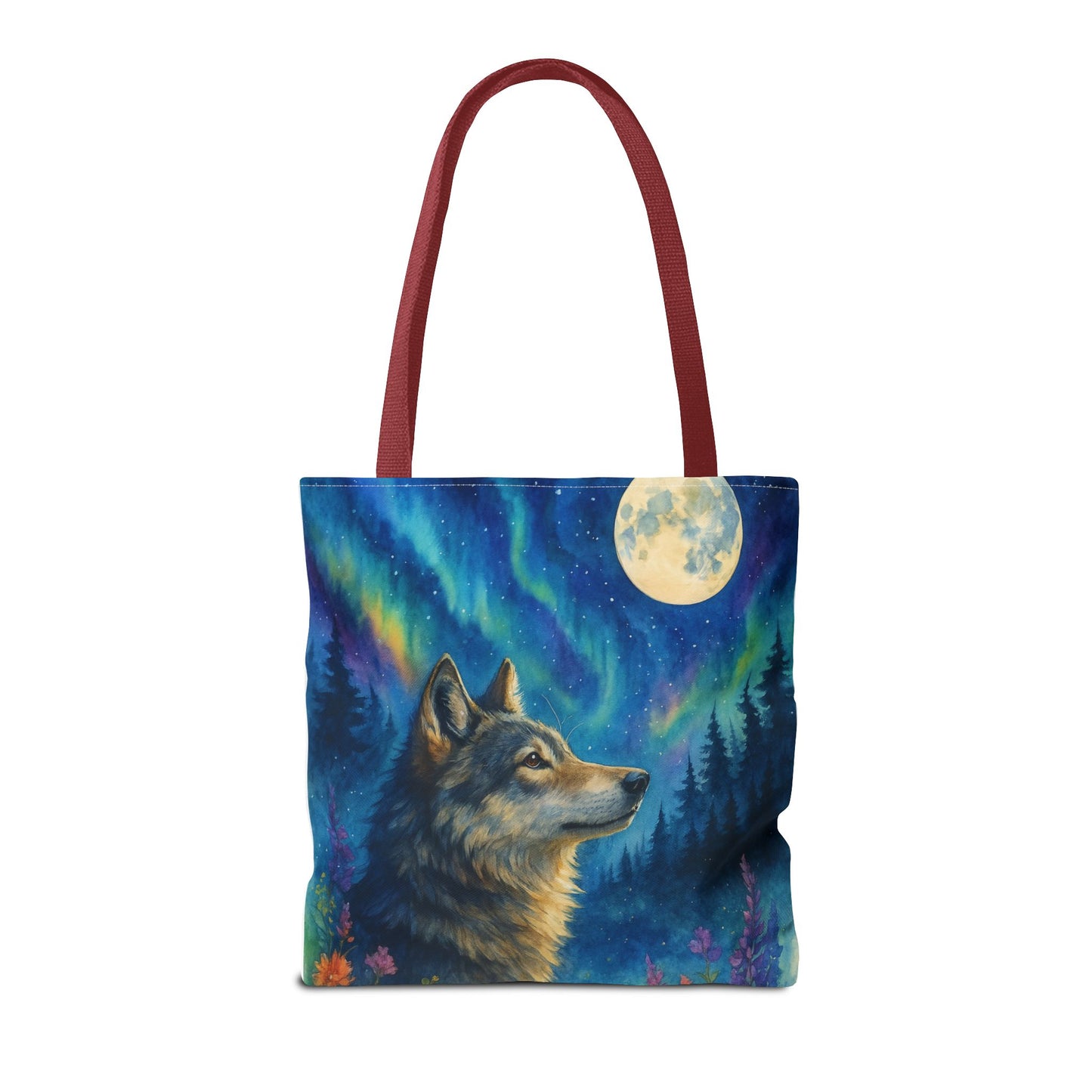 Moonwatcher – Wolf Tote Bag