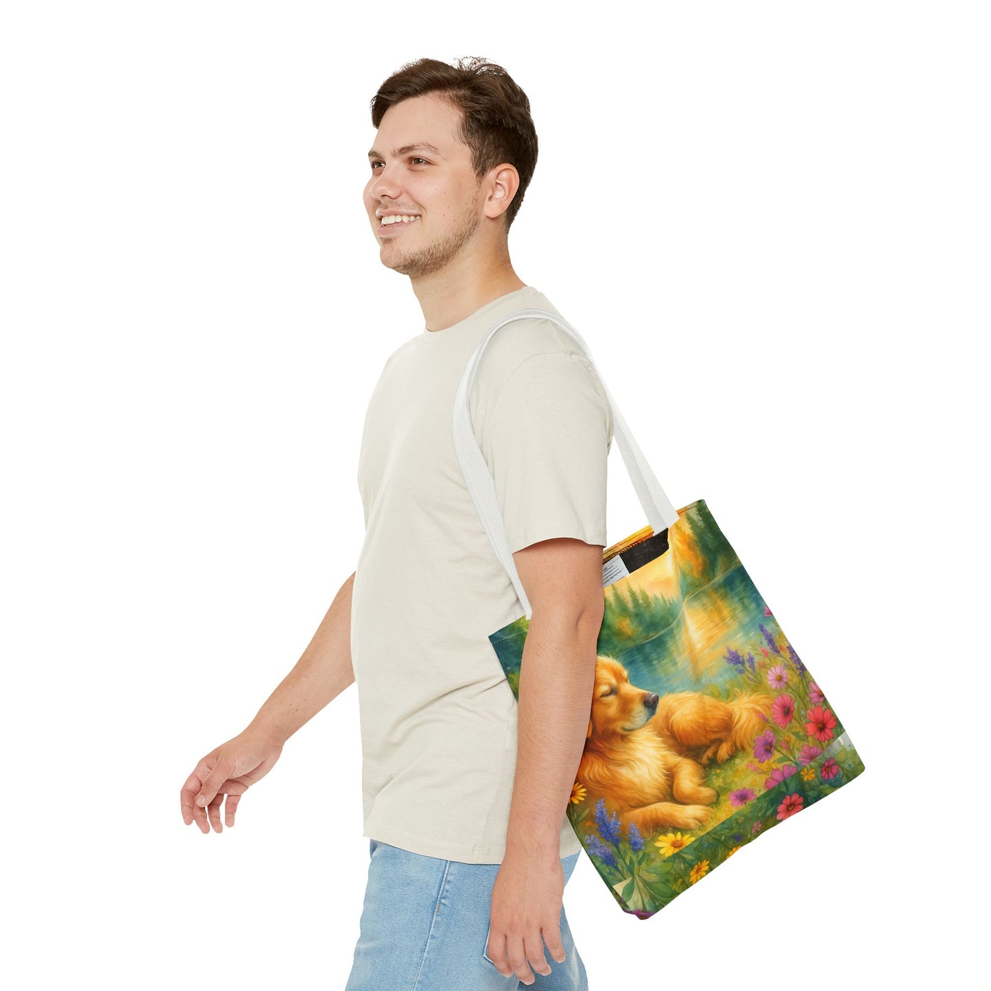 Golden Retriever Tote Bag