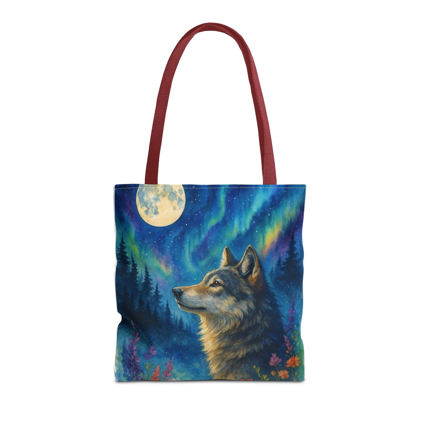 Moonwatcher – Wolf Tote Bag