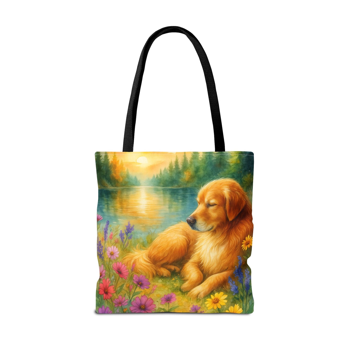 Golden Retriever Tote Bag