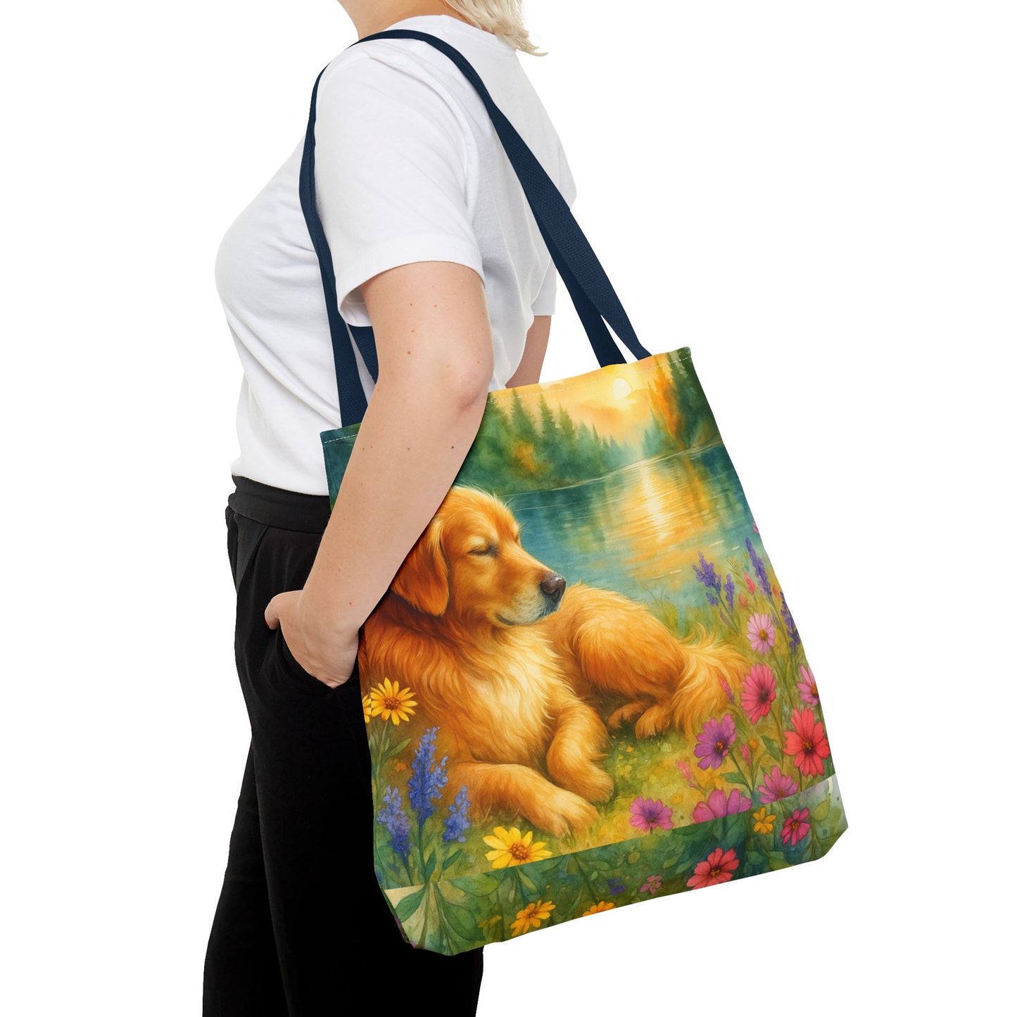 Golden Retriever Tote Bag