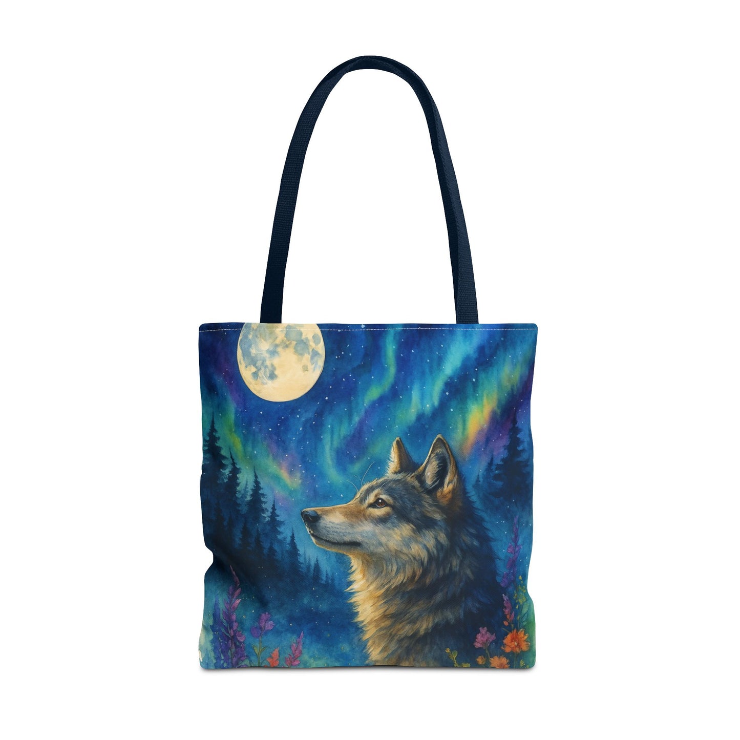 Moonwatcher – Wolf Tote Bag