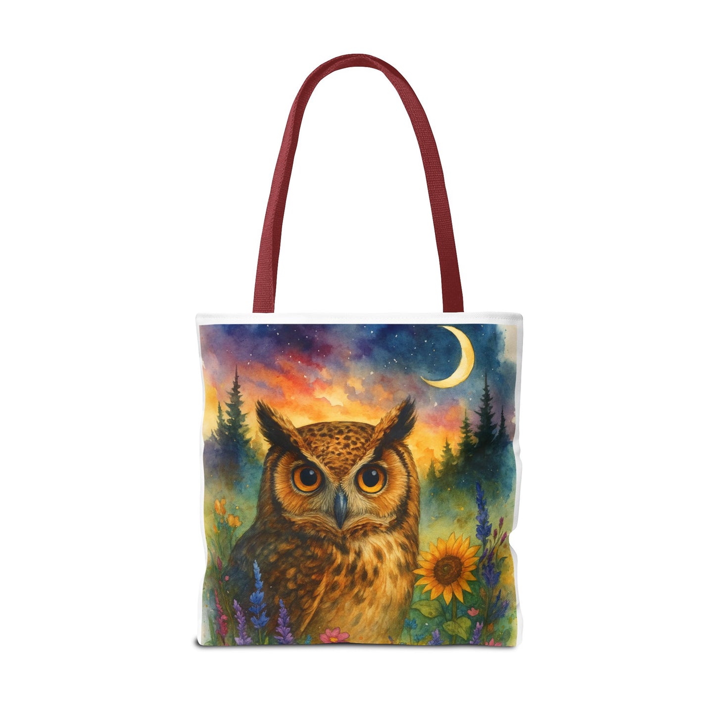 Midnight Wisdom – Owl Tote Bag