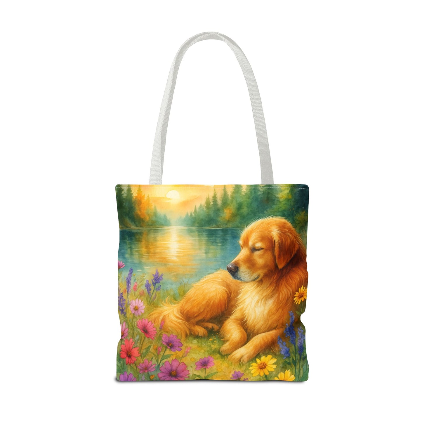 Golden Retriever Tote Bag
