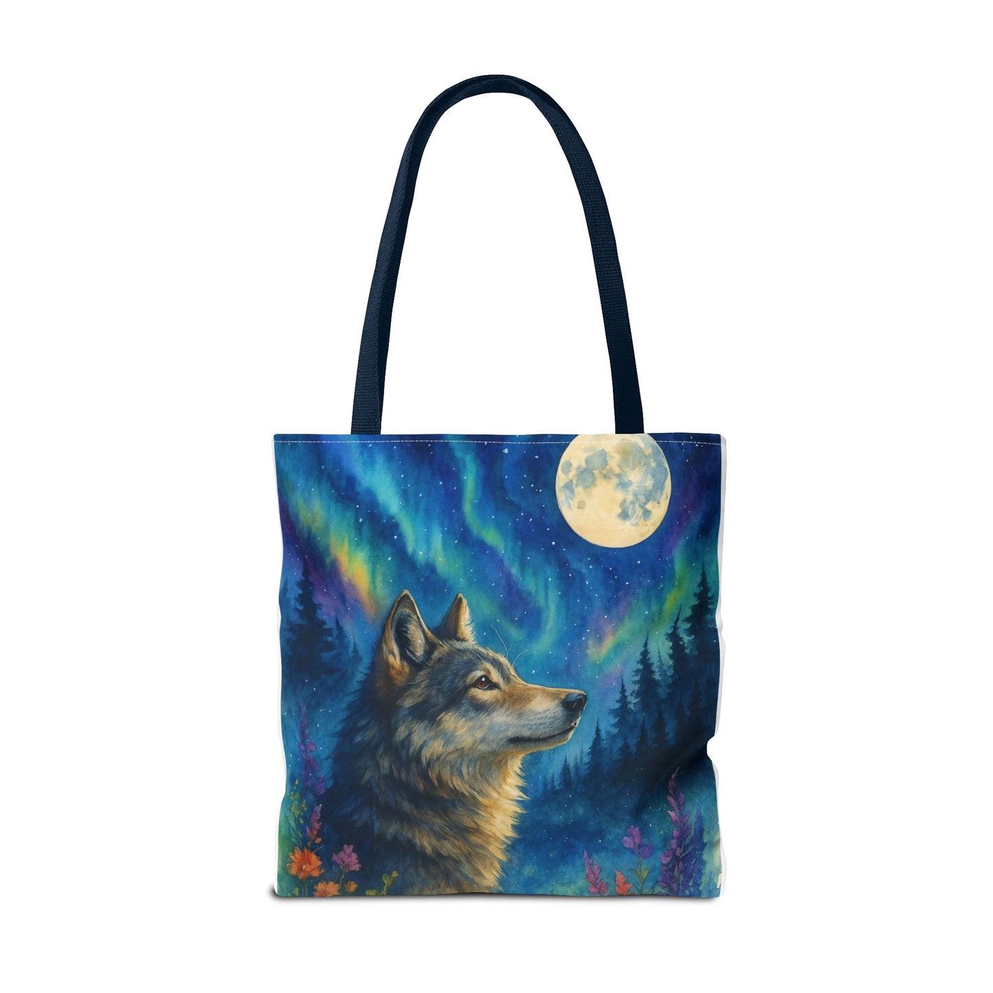 Moonwatcher – Wolf Tote Bag