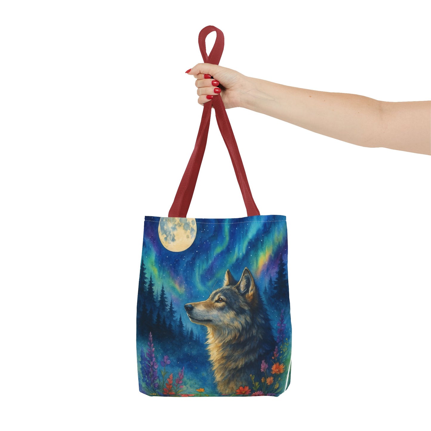 Moonwatcher – Wolf Tote Bag