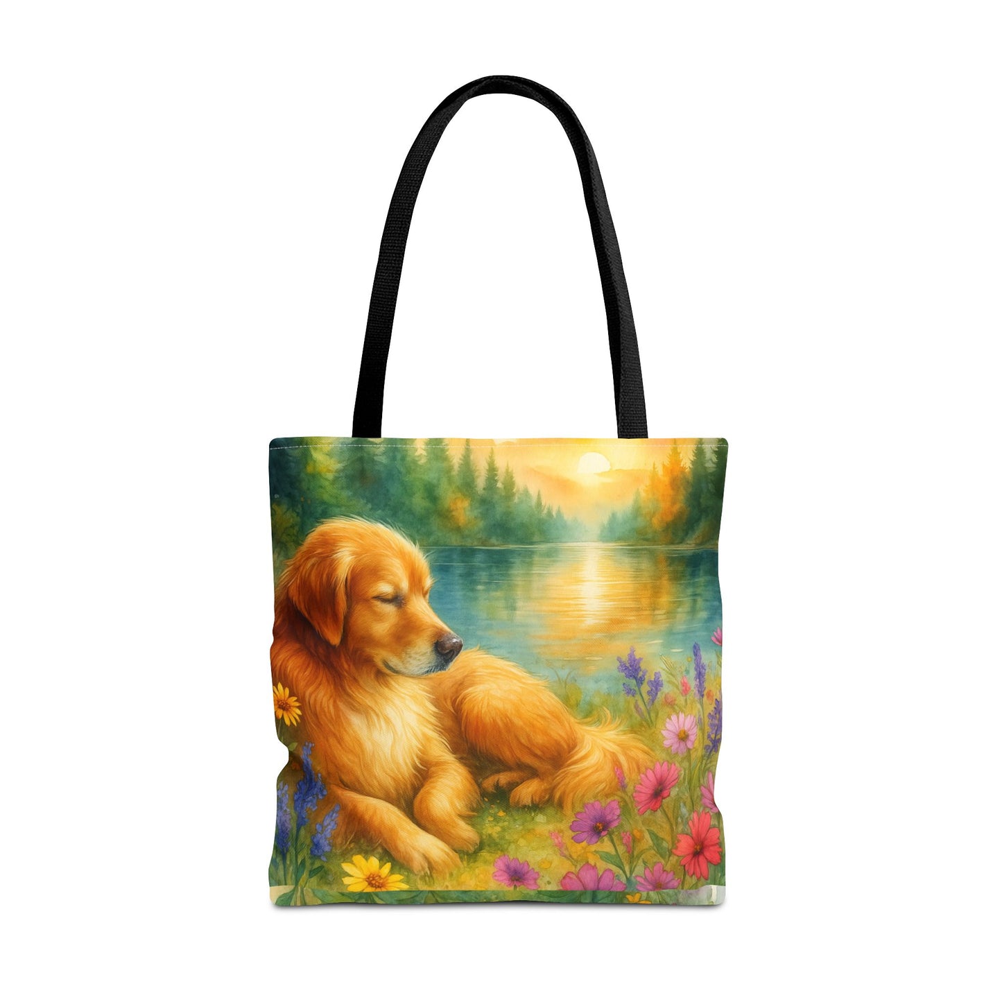 Golden Retriever Tote Bag