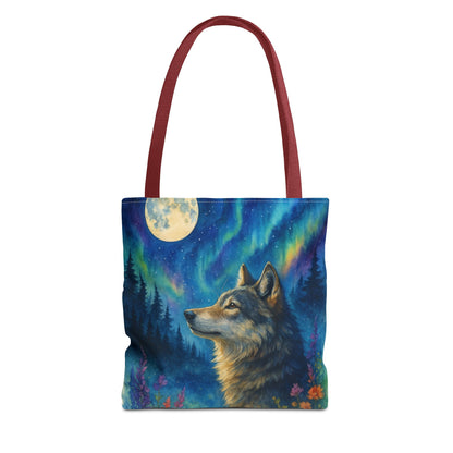 Moonwatcher – Wolf Tote Bag