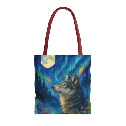 Moonwatcher – Wolf Tote Bag
