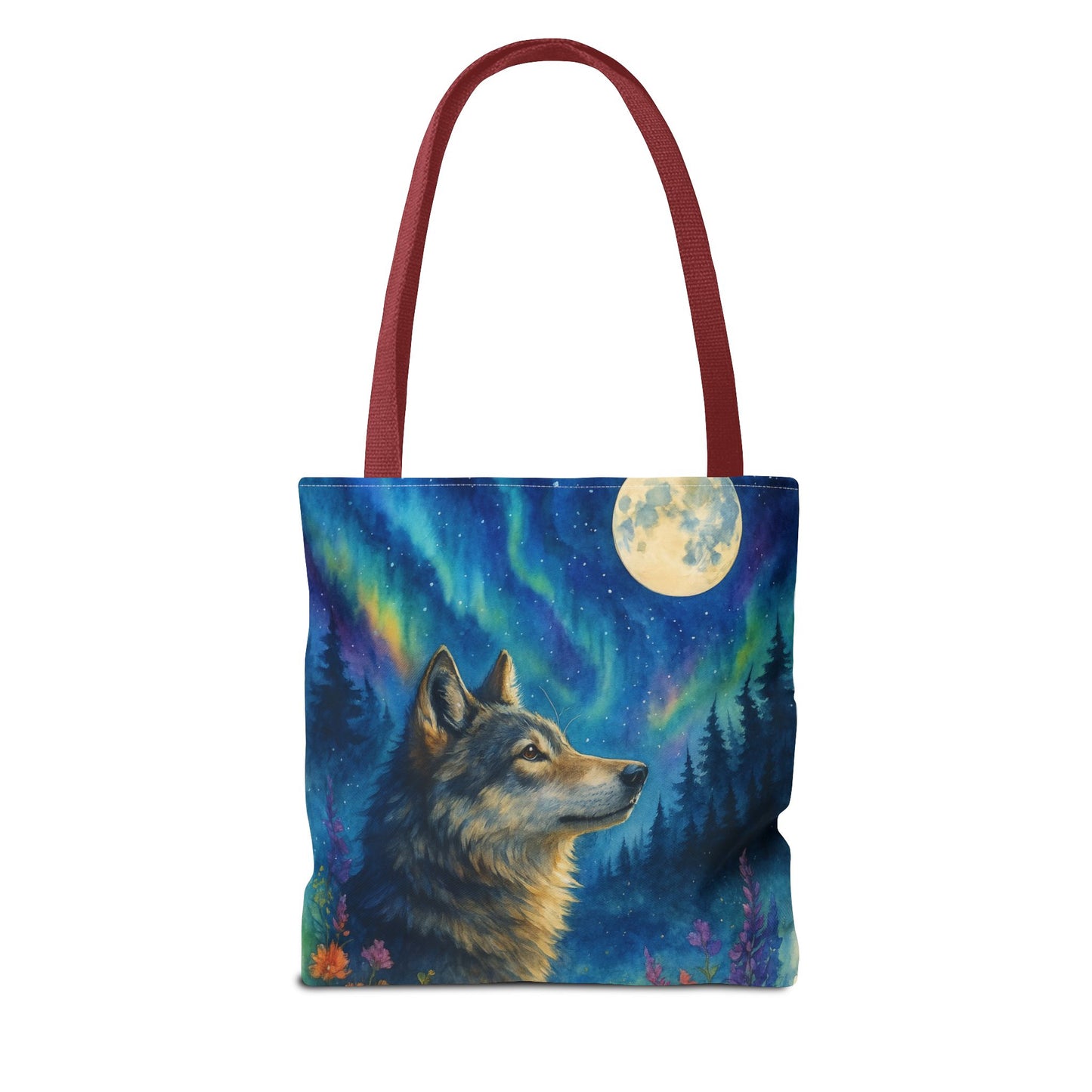 Moonwatcher – Wolf Tote Bag