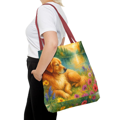 Golden Retriever Tote Bag