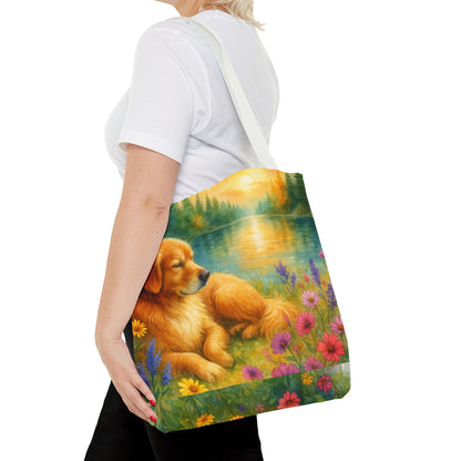 Golden Retriever Tote Bag
