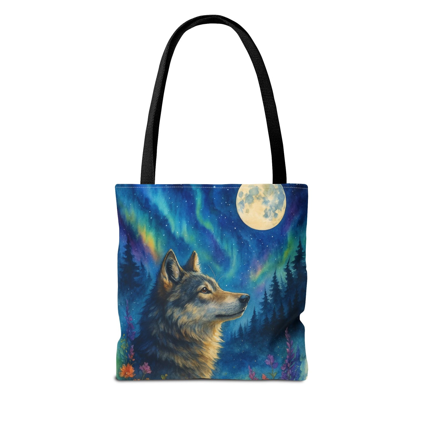 Moonwatcher – Wolf Tote Bag