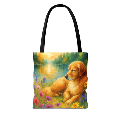 Golden Retriever Tote Bag