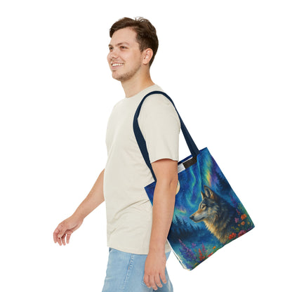 Moonwatcher – Wolf Tote Bag