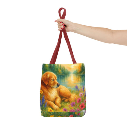 Golden Retriever Tote Bag