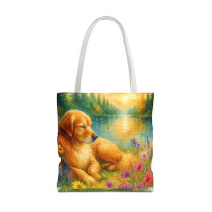 Golden Retriever Tote Bag