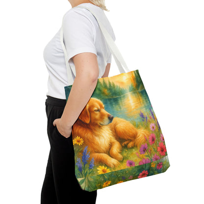 Golden Retriever Tote Bag