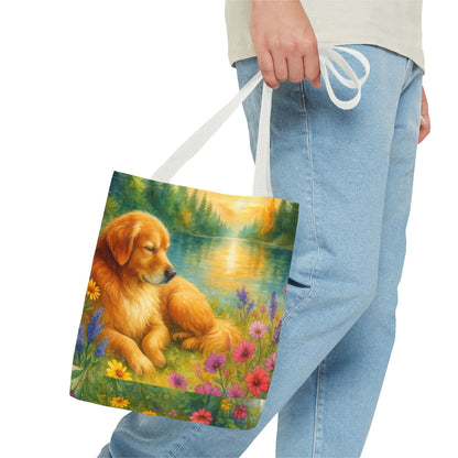 Golden Retriever Tote Bag