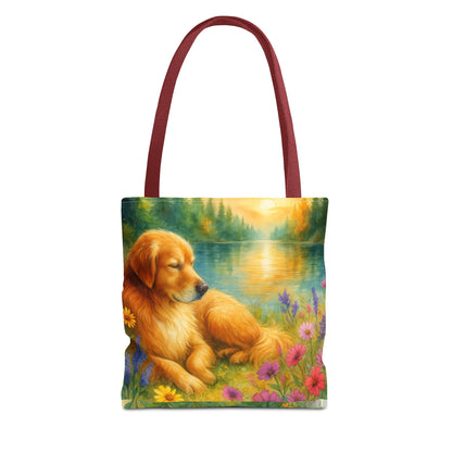 Golden Retriever Tote Bag